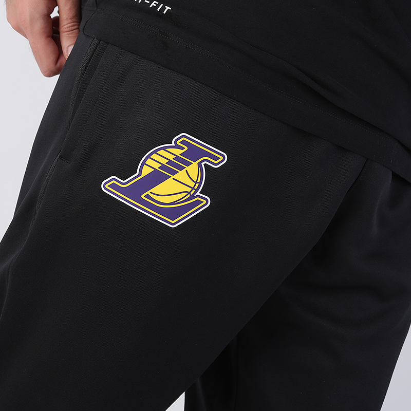 мужские черные брюки Nike NBA Los Angeles Lakers Spotlight Pants AT9222-010 - цена, описание, фото 2